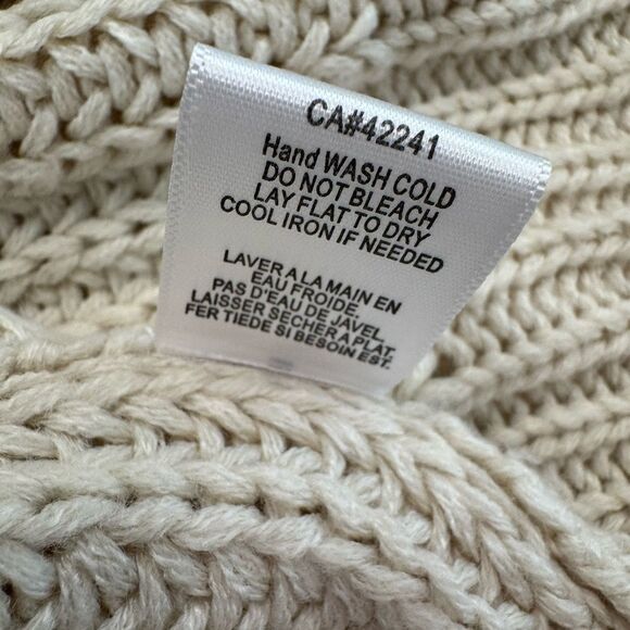 Distressed Cream Sweater - Picture 5 of 5